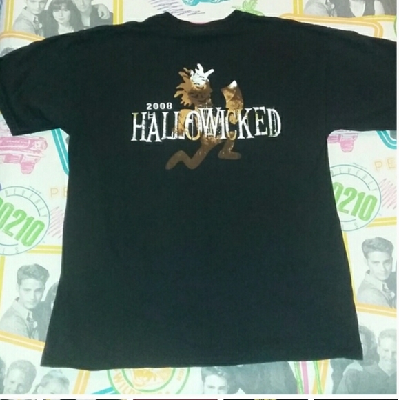 2008 ICP Hallowicked Shirt Insane Clown Posse Rap Hip Hop Vintage Tee - Picture 4 of 6